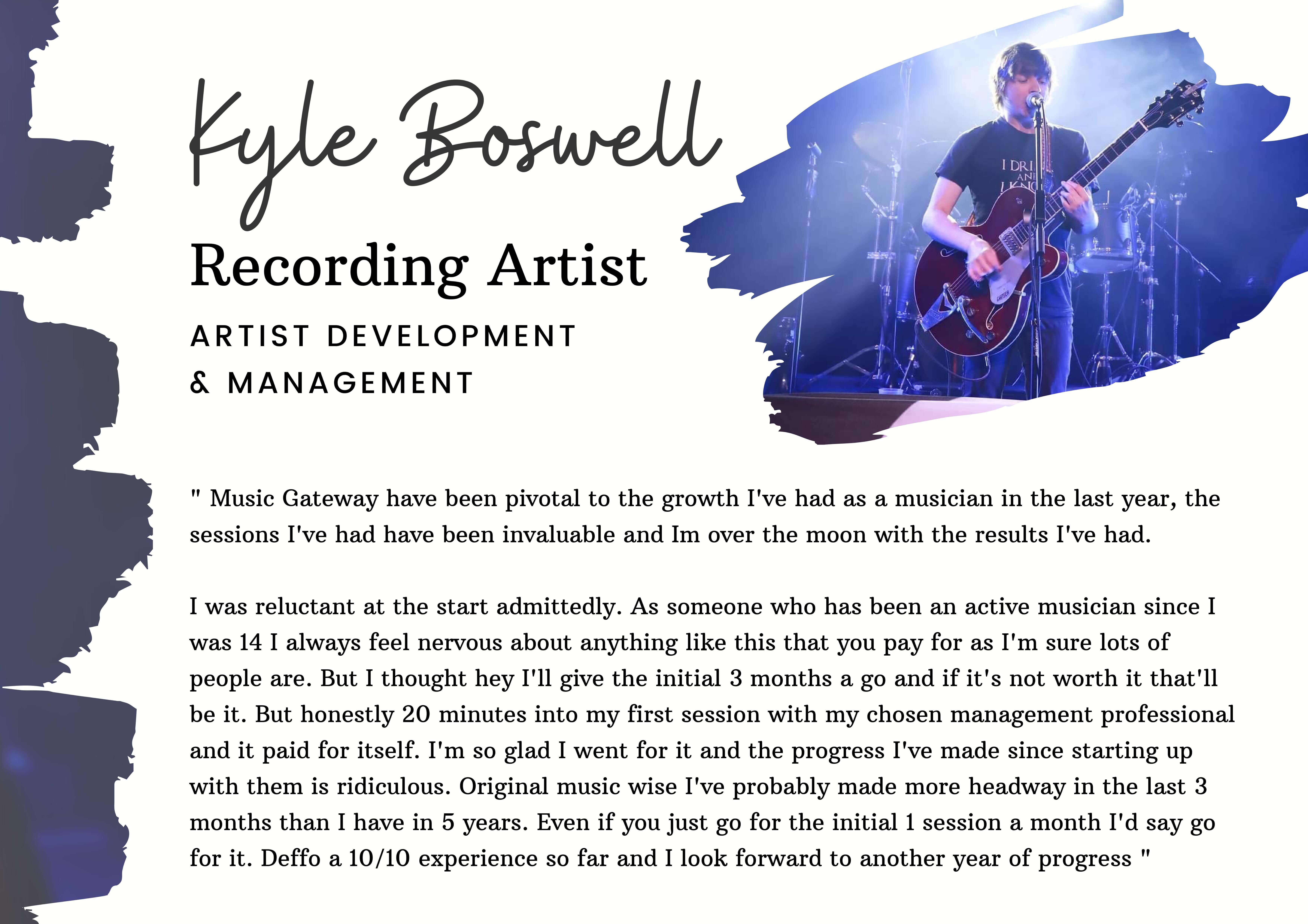 MG Artist Kyle-Boswell